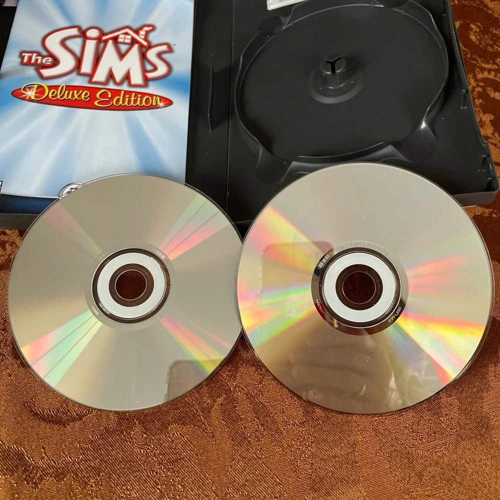 The SIMS 2 Holiday Edition AND The Sims Deluxe Edition PC/CD ROM game sets